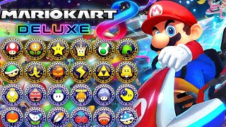 Mario Kart 8 Deluxe  All Tracks 200cc DLC Included [upl. by Stinky]