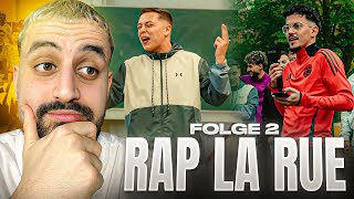 DIE ERSTEN RAP BATTLES BEI RAP LA RUE 2 ESKALIEREN 🔥😂 [upl. by Margalo]