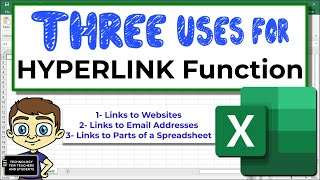 The Excel HYPERLINK Function [upl. by Yellek]