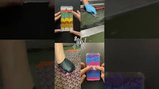 Iphone cover painting vs hydro dipping 🎨😛 ytshorts trindingshort viralshort [upl. by Annauqal632]