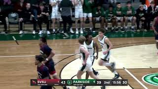 Highlights Parkside MBB vs SVSU [upl. by Ahsinel461]