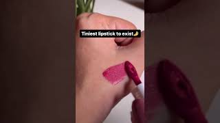 Tiniest lipstick to exist 🤌 shorts shortsfeed lipsticklover [upl. by Arebma431]