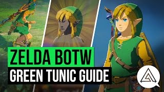 Zelda Breath of the Wild  How to Get the Iconic Green Tunic Without Amiibo [upl. by Delanos]