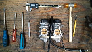 BMW F650 Carburator Cleaning Adjustment amp Rebuild by Ard Hospers [upl. by Inahpets]