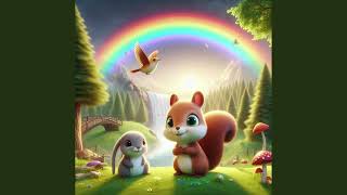 Kindergeschichte  Kinderhörspiel  Das kleine Eichhörnchen und die Regenbogenbrücke [upl. by Florian413]