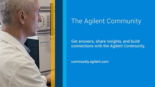 Get Answers and Share Insights in the Agilent Community [upl. by Niro]