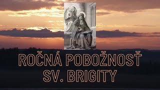 Sme zachránení  ročná pobožnosť sv Brigity Švédskej Brigitkári [upl. by Atilrac]