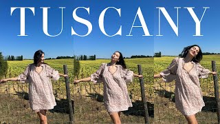 italy vlog tuscany siena castiglion del bosco and pienza [upl. by Bowne]