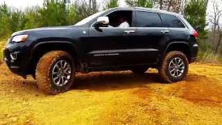 2014 Jeep Grand Cherokee Overland 4x4 Offroading WK2 [upl. by Colt]