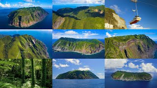 4K  東京の秘境の島 青ヶ島 AOGASHIMAIslandA secluded island in Tokyo [upl. by Onairda]