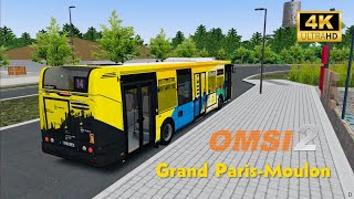 OMSI 2  Ligne 14 en Irisbus Citelis 12 €5  Boite ZF   Grand ParisMoulon [upl. by Aisital]