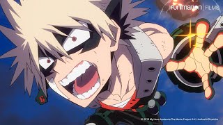 Deku and Bakugo Team Up  My Hero Academia Heroes Rising Official Clip [upl. by Daryle]