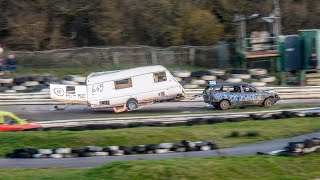 Caravan Bangers  Angmering Raceway  29th December 2019 [upl. by Swagerty266]