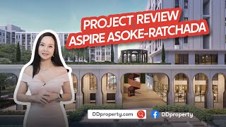 Aspire AsokeRatchada Condo in Bangkok  DDproperty [upl. by Shaddock]