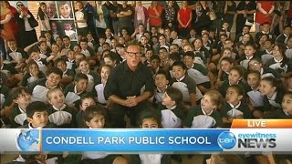 TEN at School  Tims weather at Condell Park Public 17112014 [upl. by Bertelli]