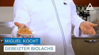 Miguel kocht  Gebeizter BioLachs  Das perfekte Weihnachtsrezept [upl. by Rives]