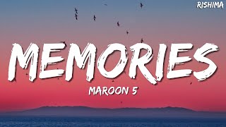 Maroon 5  Memories Lyrics [upl. by Winslow738]