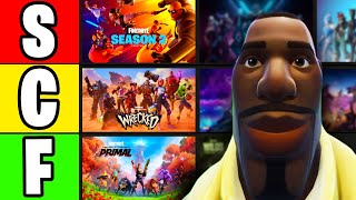 Ranking EVERY Fortnite Season EVER tier list [upl. by Aicylla556]