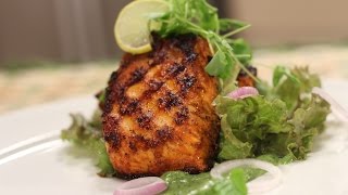 Tandoori Salmon  Cooking Classy with Afraz  Sanjeev Kapoor Khazana [upl. by Anenahs]