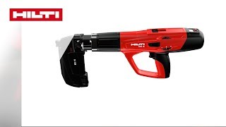 VORSTELLUNG digitales pulverbetriebenes Bolzensetzgerät Hilti DX 5 im Schalungsbau [upl. by Eivi576]