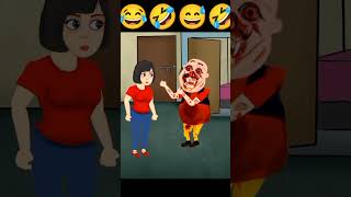 Ayi nhi cartoon funny dance shorts [upl. by Etnaihc991]