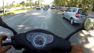 Trafikte Motosiklet ENG Subtitle Scooter Riding in Istanbul [upl. by Ennoryt172]