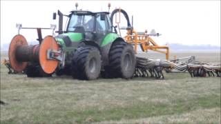 Sleepslangen met Deutz en Agrometer [upl. by Asamot858]