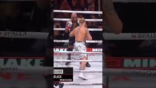 Jake Paul Scores Insane KO of Tyron Woodley In Round 6 SHOWTIME PPV JakePaulvsMikeTyson trending [upl. by Adnoel194]