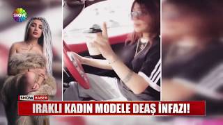 Iraklı kadın modele DEAŞ infazı [upl. by Aicat]