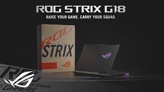 2024 ROG Strix G18  Official unboxing video  ROG [upl. by Jerri326]