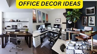 10 Office Decor Ideas Thatll Wow Your Colleagues  10 Office Decor Ideas for a Professional [upl. by Yetak]