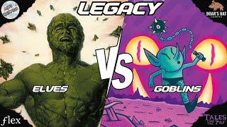 Elves VS Goblins MTG Legacy [upl. by Ledda717]