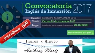 Como inscribirse en el INGLES DE INMERSION DE LA Respublica Dominicana [upl. by Divan]