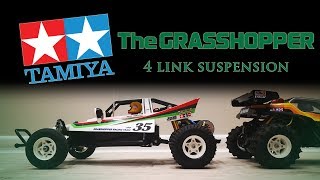 Tamiya grasshopper with 4link suspension in the forest [upl. by Siurad]