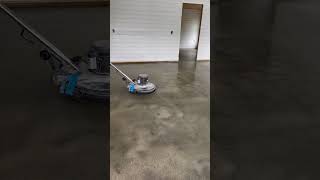 asmr satisfying construction burnishing up some polished concrete [upl. by Dorette]