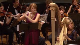 Mozart  Flute amp Harp concerto K 299  2nd movement  Andantino [upl. by Lucic]