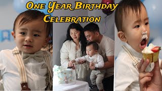 One Year Birthday Celebration  Happy Birthday  Birthday Celebration Video [upl. by Oznola515]