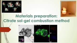 Solgel method citric acid method [upl. by Wolliw]