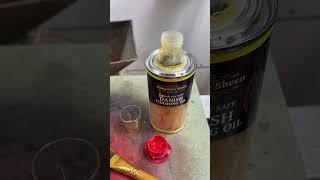 Perfect finish Hampshire Sheen danish finishing oil skkrafts woodturning Hampshiresheen [upl. by Ailecra]