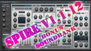 VST Plugins  Spire v15  Bonus Soundbank Full FIX LINK [upl. by Rodama]