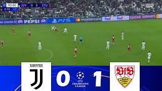 JuventusVfB Stoccarda 01  UEFA Champions League 202425  Highlights della Partita [upl. by Lewap]