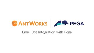 AntWorks CMR Integration with Pega Email BOT [upl. by Assiluy135]