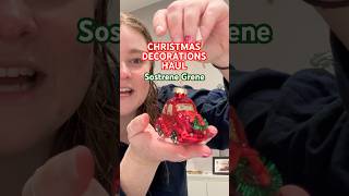 Christmas decorations haul Sostrene Grene christmasdecor vlog haul christmas christmasvideo [upl. by Tarra3]