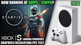 Starfield 120FPS Mod  Xbox Series S Gameplay  FPS Test [upl. by Sitarski418]