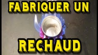 TUTO Comment fabriquer un réchaud avec une canette  Trucs et Astuces [upl. by Cordelie]