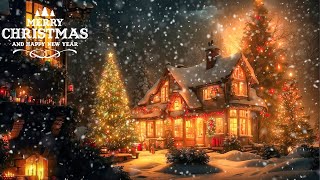 Peaceful Instrumental Christmas Music  Relaxing Christmas music quotSnowy Christmas Nightquot [upl. by Ennoira]