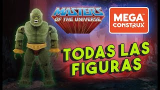 MOTU Mega Construx TODAS LAS FIGURAS hasta hoy heman megaconstrux motu mattel toys megabloks [upl. by Harmony]