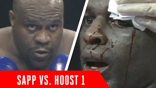 Bob Sapp beats up a LEGEND Sapp vs Hoost 1  FULL FIGHT [upl. by Eita]