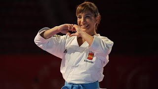 Sandra Sánchez Gold Medal KATA Winner Tokyo 2020 Olympics Karate [upl. by Masha]