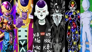 Black Frieza vs All Saiyans Power Levels  Dragon Ball ZSuper [upl. by Keldah736]